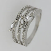 Sterling Silver Semi Mount Ring Setting Marquise MQ 6X3mm - Syzjewelry